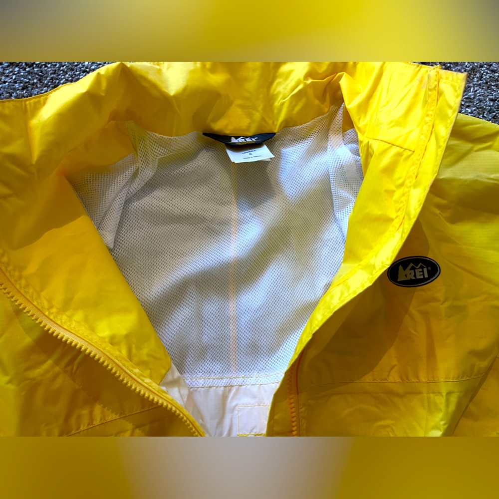 •vintage• Waterproof Rainslicker and/or Bike Jacket, Unisex Size Small - Picture 7 of 7